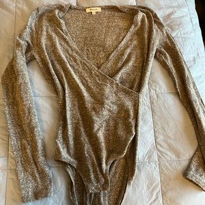 COPY - Madewell ash grey body suit